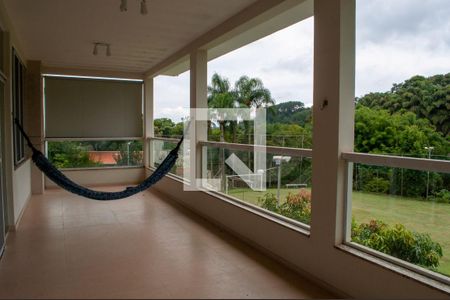 Varanda de casa de condomínio à venda com 4 quartos, 849m² em Jardim Itália, Jundiaí