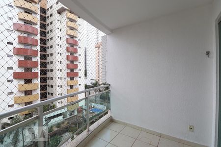 Varanda da Sala de apartamento para alugar com 2 quartos, 68m² em Jardim Goiás, Goiânia