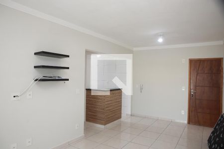 Sala de apartamento para alugar com 2 quartos, 78m² em Guilhermina, Praia Grande