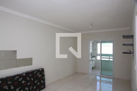 Sala de apartamento para alugar com 2 quartos, 78m² em Guilhermina, Praia Grande