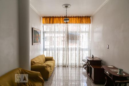 Sala de apartamento para alugar com 1 quarto, 62m² em Itararé, São Vicente