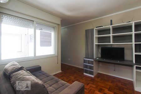 SALA de apartamento à venda com 1 quarto, 50m² em Floresta, Porto Alegre