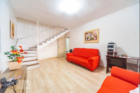 Sala de casa à venda com 3 quartos, 145m² em Jardim Jussara, Santo André