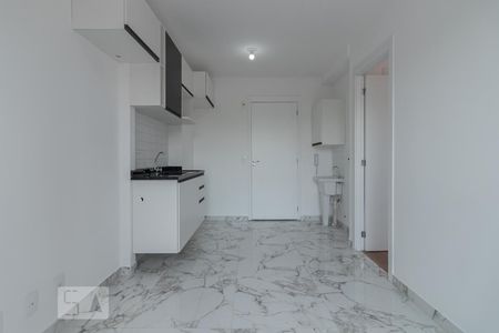 Sala/Cozinha/Lavanderia de apartamento à venda com 1 quarto, 28m² em Vila Guarani (zona Sul), São Paulo