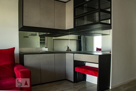 Sala de apartamento à venda com 3 quartos, 90m² em Vila Campestre, São Paulo