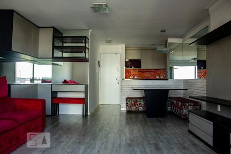 Sala de apartamento à venda com 3 quartos, 90m² em Vila Campestre, São Paulo