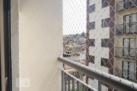 Varanda da Sala de apartamento para alugar com 3 quartos, 55m² em Vila Araguaia, São Paulo