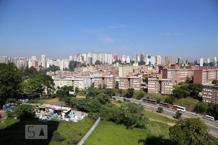 Vista da Sala  de apartamento à venda com 2 quartos, 40m² em Panamby, São Paulo