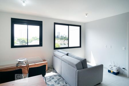 Sala de apartamento para alugar com 1 quarto, 35m² em Jurubatuba, São Paulo