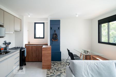 Sala de apartamento para alugar com 1 quarto, 35m² em Jurubatuba, São Paulo