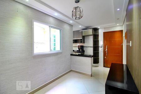 Sala de apartamento à venda com 2 quartos, 48m² em Jardim Utinga, Santo André