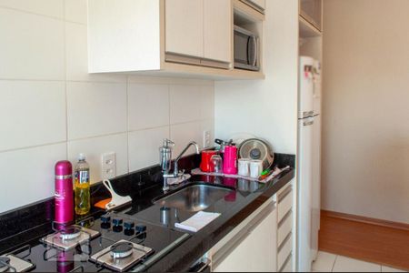 Cozinha de apartamento à venda com 2 quartos, 49m² em Vila Nambi, Jundiaí