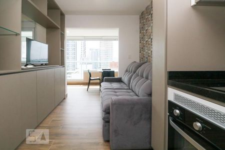 Cozinha de apartamento para alugar com 1 quarto, 38m² em Jardim Paulistano, São Paulo