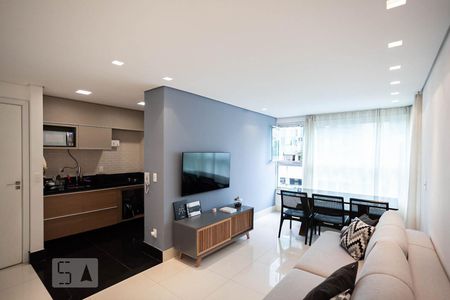 Sala  de apartamento para alugar com 1 quarto, 47m² em Anchieta, Belo Horizonte