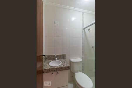 Banheiro da Suite 1 de apartamento à venda com 2 quartos, 71m² em Paraíso, Santo André