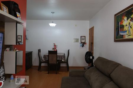 Sala de apartamento à venda com 2 quartos, 51m² em Vila Lutécia, Santo André