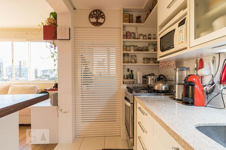 Sala/Cozinha de apartamento para alugar com 1 quarto, 47m² em Petrópolis, Porto Alegre