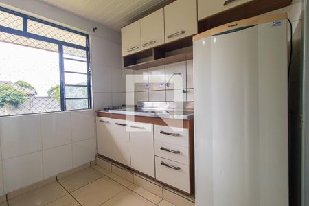 Sala/Cozinha de casa para alugar com 1 quarto, 36m² em Campo Comprido, Curitiba