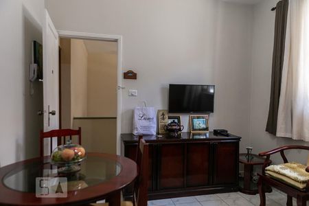 Sala de apartamento para alugar com 1 quarto, 46m² em Boqueirão, Santos