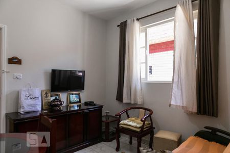 Sala de apartamento para alugar com 1 quarto, 46m² em Boqueirão, Santos