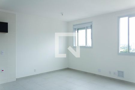 Sala de apartamento para alugar com 1 quarto, 34m² em Campo Grande, São Paulo