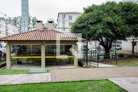 Vista da Sala de apartamento para alugar com 2 quartos, 50m² em Bairro Fátima, Canoas