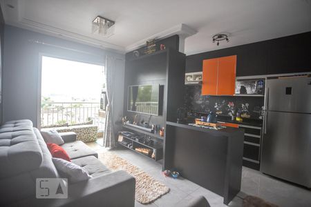 Sala de estar de apartamento para alugar com 2 quartos, 52m² em Taboão, São Bernardo do Campo