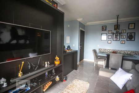 Sala de estar de apartamento para alugar com 2 quartos, 52m² em Taboão, São Bernardo do Campo