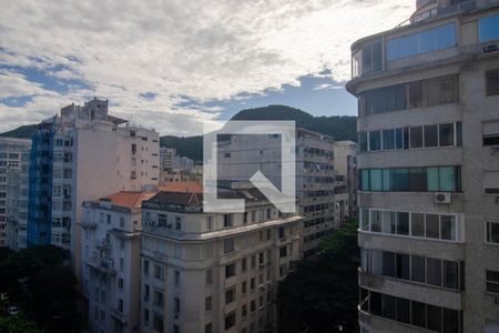 Vista da Sala de kitnet/studio para alugar com 1 quarto, 18m² em Copacabana, Rio de Janeiro