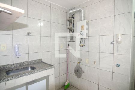Cozinha de kitnet/studio para alugar com 1 quarto, 18m² em Copacabana, Rio de Janeiro