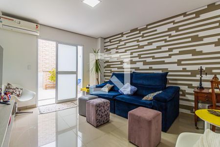 Sala de casa à venda com 3 quartos, 125m² em Vila Guiomar, Santo André