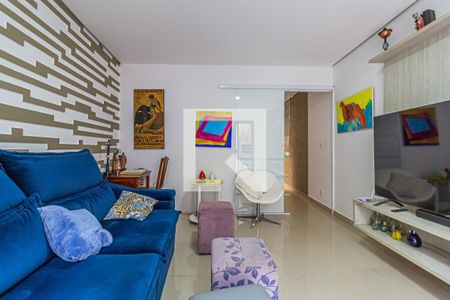 Sala de casa à venda com 3 quartos, 125m² em Vila Guiomar, Santo André