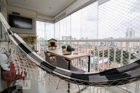 Varanda de apartamento à venda com 2 quartos, 81m² em Tatuapé, São Paulo