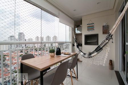 Varanda de apartamento à venda com 2 quartos, 81m² em Tatuapé, São Paulo