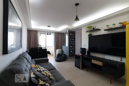 Sala de apartamento à venda com 2 quartos, 56m² em Vila Augusta, Guarulhos