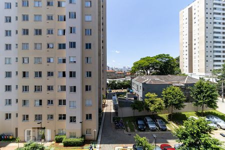 Vista da Sala de apartamento para alugar com 1 quarto, 50m² em Paraisópolis, São Paulo