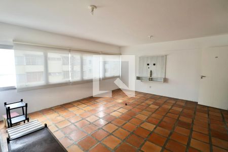 Sala de apartamento para alugar com 3 quartos, 120m² em Vila Alzira, Guarujá