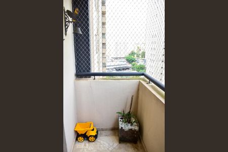 Varanda da Sala de apartamento para alugar com 3 quartos, 75m² em Jardim Consórcio, São Paulo