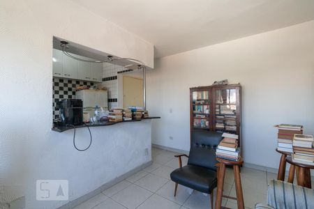 Sala/Cozinha de apartamento à venda com 2 quartos, 58m² em Vila Indiana, São Paulo