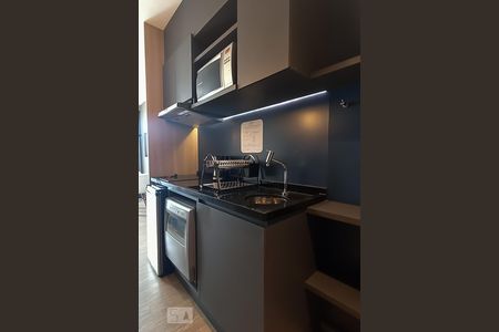 Cozinha de kitnet/studio para alugar com 1 quarto, 36m² em Alphaville Industrial, Barueri