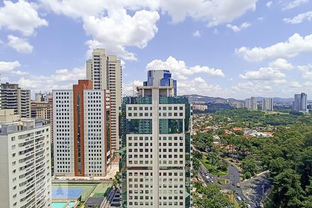 Vista varanda suíte de kitnet/studio para alugar com 1 quarto, 36m² em Alphaville Industrial, Barueri