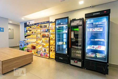 Área comum - Mini Mercado de kitnet/studio à venda com 1 quarto, 32m² em Pinheiros, São Paulo