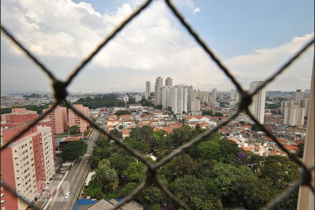 Sacada - Vista de apartamento à venda com 2 quartos, 58m² em Vila Firmiano Pinto, São Paulo