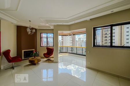 Sala de apartamento à venda com 3 quartos, 140m² em Jardim Analia Franco, São Paulo