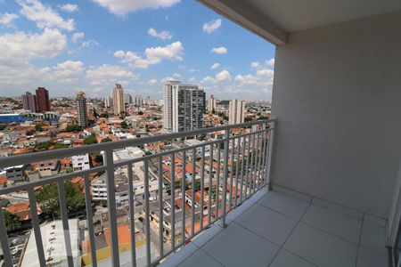 Varanda da Sala de apartamento para alugar com 2 quartos, 58m² em Vila Prudente, São Paulo