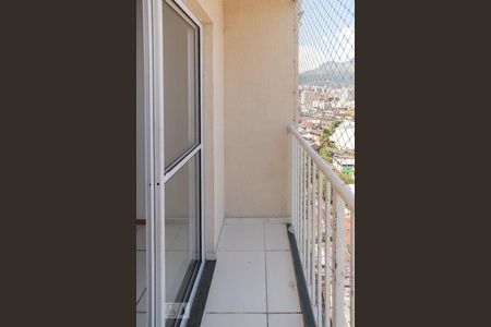 Varanda de apartamento à venda com 2 quartos, 50m² em Todos Os Santos, Rio de Janeiro