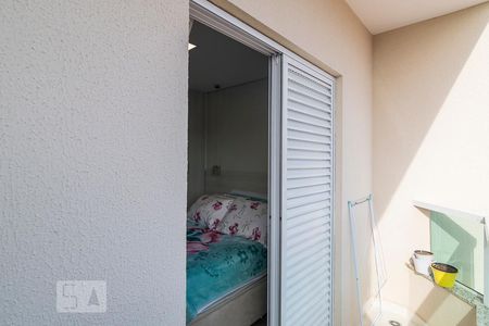 Varanda do Quarto 1 de apartamento à venda com 2 quartos, 120m² em Vila Curuçá, Santo André