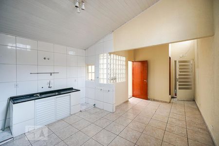 Sala e cozinha de casa para alugar com 1 quarto, 80m² em Mooca, São Paulo