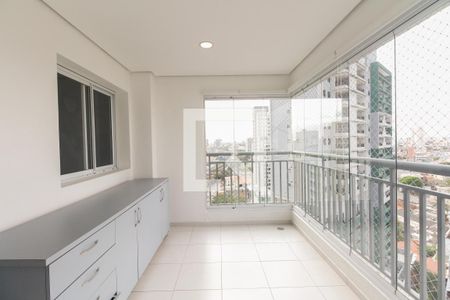 Varanda Gourmet  de apartamento para alugar com 2 quartos, 69m² em Chácara Seis de Outubro, São Paulo