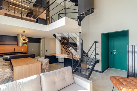 Sala de apartamento para alugar com 1 quarto, 139m² em Bela Vista, São Paulo